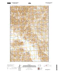 Medicine Butte SW 2020 topographic map thumbnail
