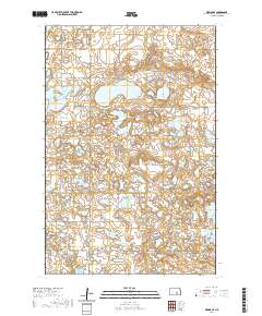 Medina SE 2020 topographic map thumbnail