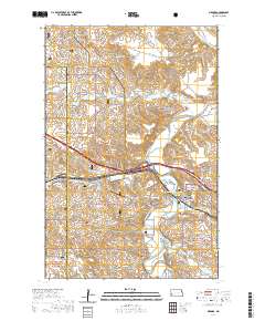 Medora 2020 topographic map thumbnail