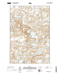 Merricourt NW 2020 topographic map thumbnail