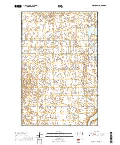 Minnewaukan West 2020 topographic map thumbnail