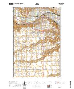 Minot 2020 topographic map thumbnail