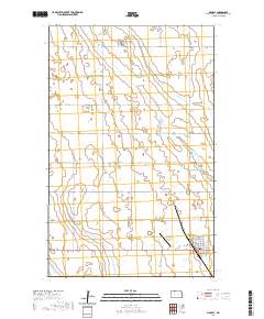 Mohall 2020 topographic map thumbnail