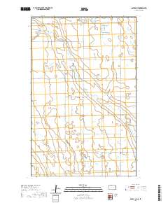 Mohall NE 2020 topographic map thumbnail