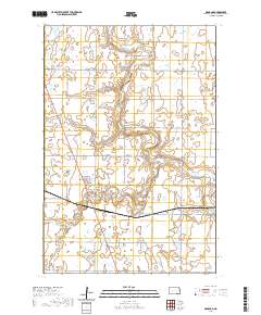 Monango 2020 topographic map thumbnail