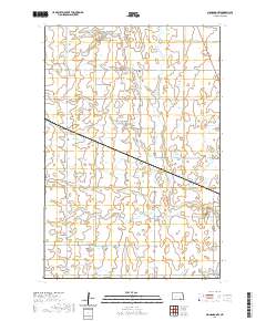 Monango NW 2020 topographic map thumbnail