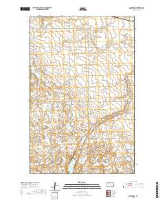 Mork Lake 2020 topographic map thumbnail