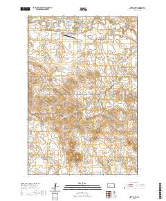 Mott South 2020 topographic map thumbnail
