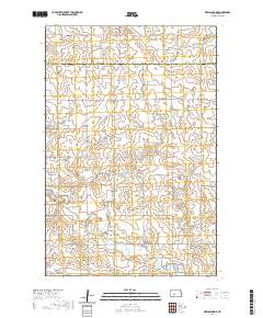 New Salem NE 2020 topographic map thumbnail