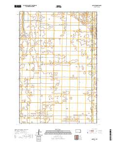 Oakes SE 2020 topographic map thumbnail