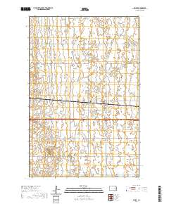 Oriska 2020 topographic map thumbnail