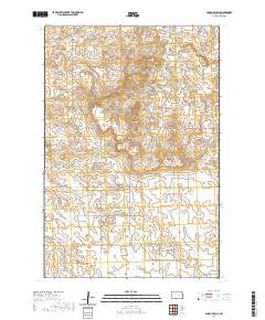 Pamplin Hills 2020 topographic map thumbnail
