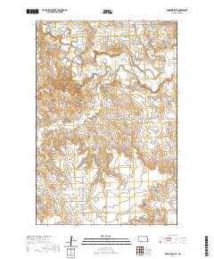 Paradise Flats 2020 topographic map thumbnail