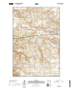 Parshall 2020 topographic map thumbnail