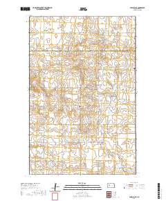 Parshall SE 2020 topographic map thumbnail