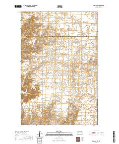 Parshall SW 2020 topographic map thumbnail