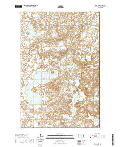 Pearl Lake 2020 topographic map thumbnail