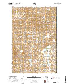 Pelican Lake SE 2020 topographic map thumbnail