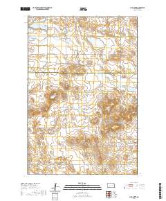 Plum Butte 2020 topographic map thumbnail