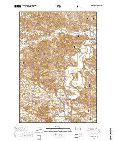 Pretty Butte 2020 topographic map thumbnail