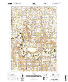 Pretty Rock Butte SE 2020 topographic map thumbnail