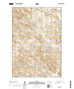 Rhame SE 2020 topographic map thumbnail