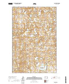 Rice Lake 2020 topographic map thumbnail