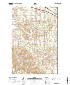 Richardton SE 2020 topographic map thumbnail