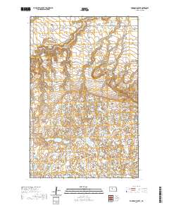 Robinson Coulee 2020 topographic map thumbnail