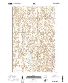 Rock Lake NW 2020 topographic map thumbnail