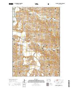 Roosevelt Creek East 2020 topographic map thumbnail
