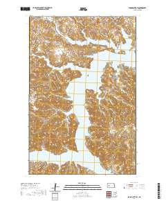 Saddle Butte SW 2020 topographic map thumbnail