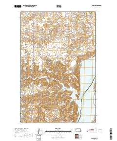Sanish NW 2020 topographic map thumbnail