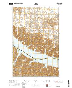 Sanish SE 2020 topographic map thumbnail