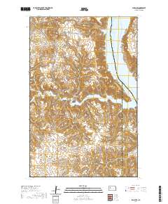 Sanish SW 2020 topographic map thumbnail