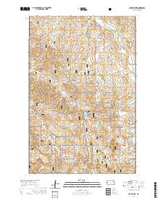 Sather Lake 2020 topographic map thumbnail