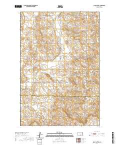 Schell Buttes 2020 topographic map thumbnail