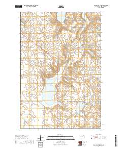 Senger Lake South 2020 topographic map thumbnail