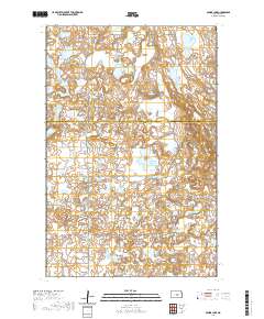 Senior Lake 2020 topographic map thumbnail