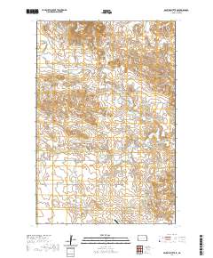 Sentinel Butte SE 2020 topographic map thumbnail