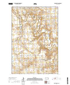 Sheep Creek Dam 2020 topographic map thumbnail