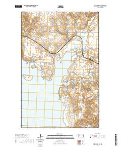 Shell Creek Bay 2020 topographic map thumbnail