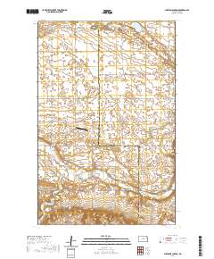 Sheyenne Lake NE 2020 topographic map thumbnail