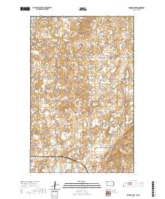 Skjermo Lake 2020 topographic map thumbnail