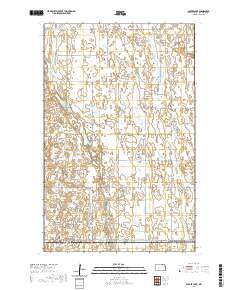 Snyder Lake 2020 topographic map thumbnail