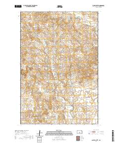 Solberg Butte 2020 topographic map thumbnail