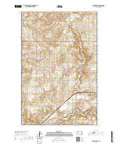 Spring Brook 2020 topographic map thumbnail
