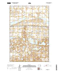 Swan Lake 2020 topographic map thumbnail