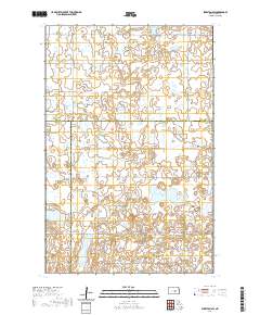 Sykeston SW 2020 topographic map thumbnail