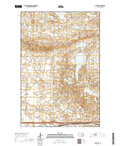 Tappen NE 2020 topographic map thumbnail